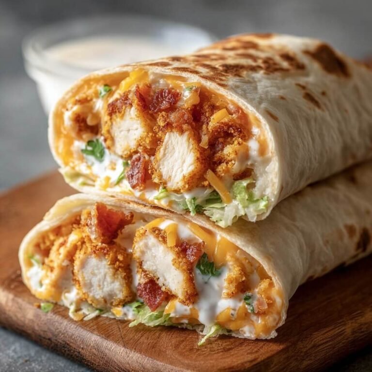 Crispy Chicken Wraps Recipe for Quick and Flavorful Weeknight Meals