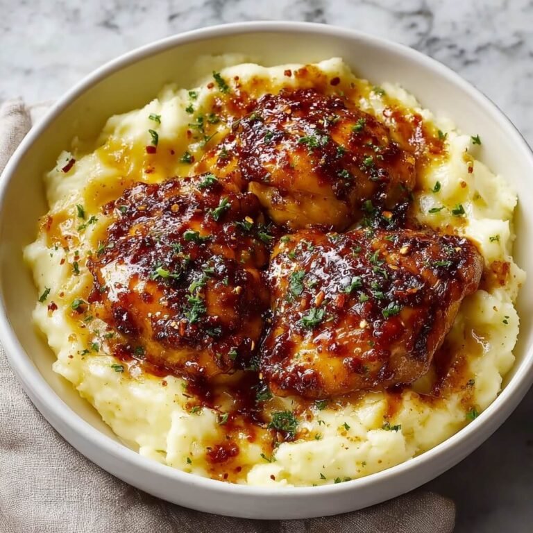 How to Make Chipotle Honey Chicken Thighs with Smoked Gouda Mashed Potatoes for a Flavorful Crockpot Dinner