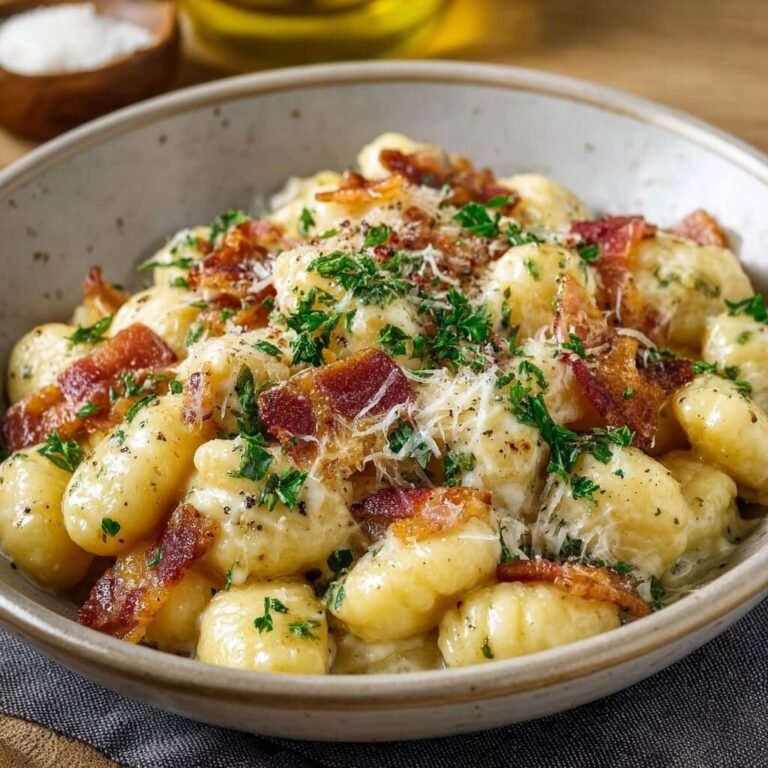Easy Gnocchi Carbonara with Bacon: Creamy Comfort in Minutes