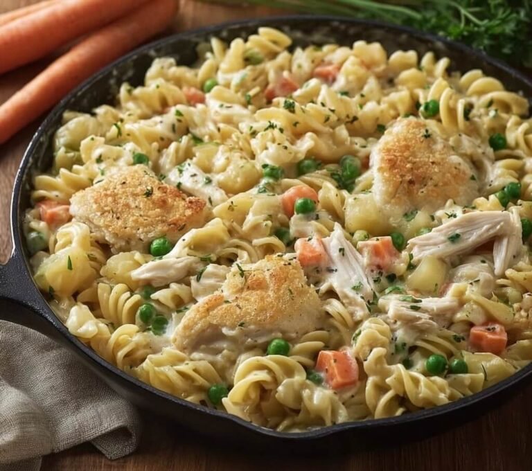 Classic Chicken Pot Pie Pasta Recipe for Cozy, Comforting Dinners