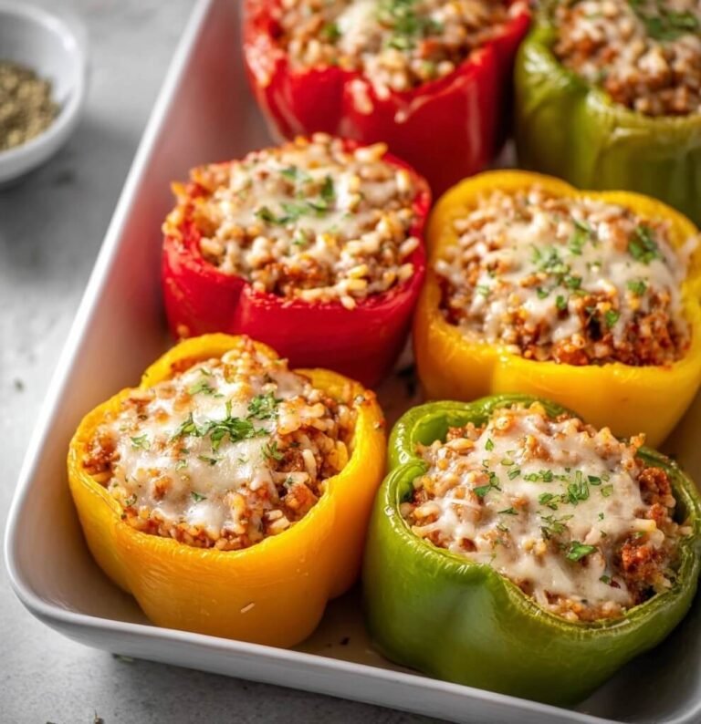 Easy Turkey Stuffed Peppers Recipe for a Cozy Family Dinner