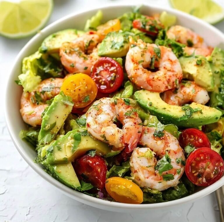 Fresh and Flavorful Shrimp & Avocado Salad Recipe for Easy Weeknight Meals