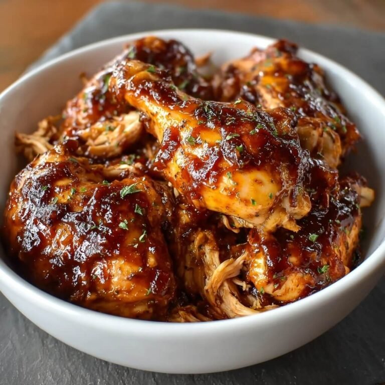 Irresistible Honey BBQ Slow Cooker Chicken for Easy Weeknight Meals