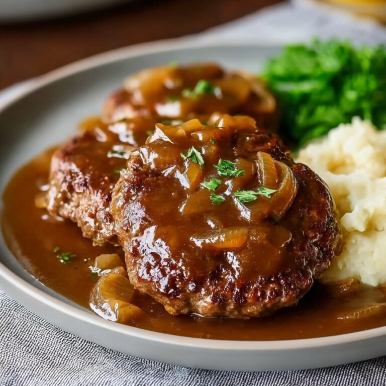 Classic Smothered Beef Patties Recipe for Tender, Savory Comfort Food