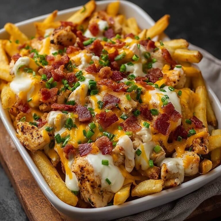 Crispy Chicken Bacon Ranch Fries Recipe for Comfort Food Fans