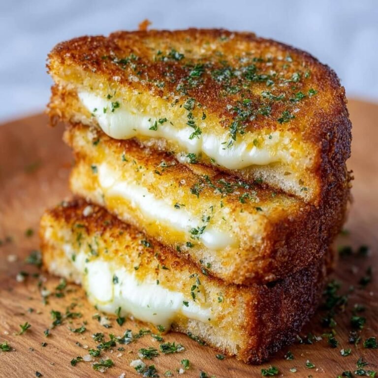 Easy Garlic Bread Grilled Cheese Recipe for a Flavor-Packed Comfort Meal