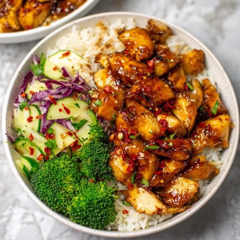 Hot Honey Garlic Chicken Bowls Recipe for Quick, Flavor-Packed Meals