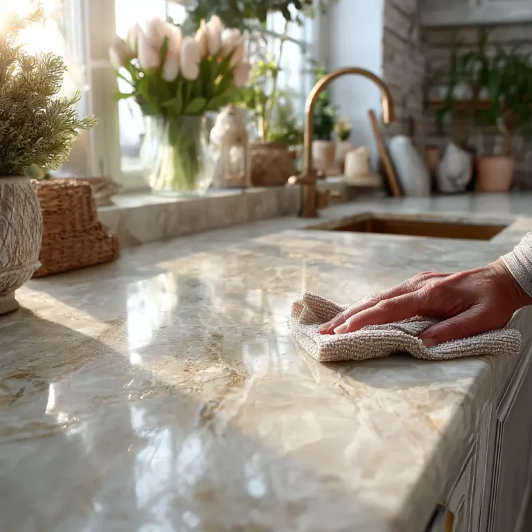 How to Clean Kitchen Counters Naturally: Effective Methods for a Sparkling Surface