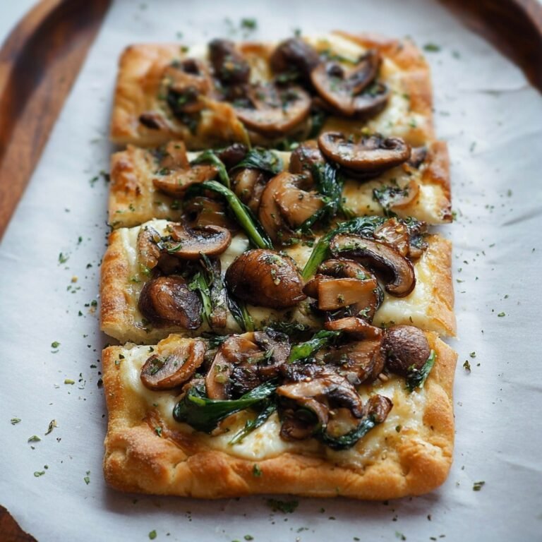 How to Make Ramp & Mushroom Flatbread with Bold, Fresh Flavors