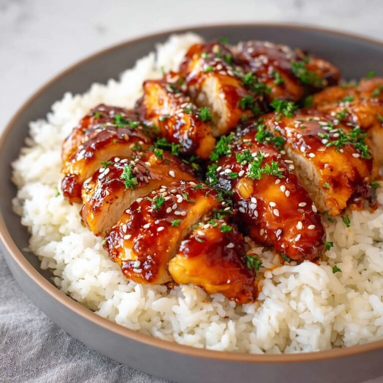 How to Make Sweet & Savory Honey BBQ Chicken Rice in Your Crockpot