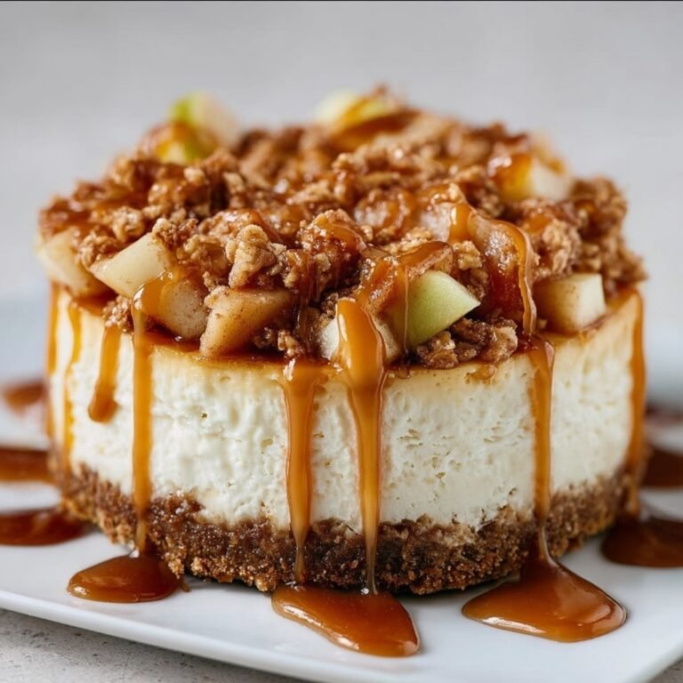How to Make Apple Crisp Cheesecake with Caramel Crunch That Impresses Every Time