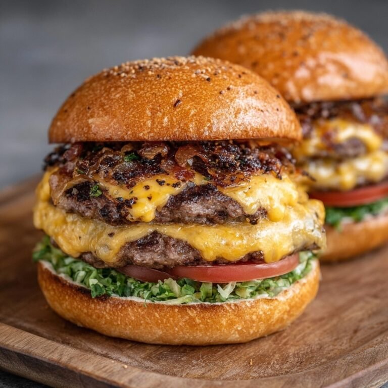 How to Make Irresistible Smoked Cajun Cheese Burgers at Home