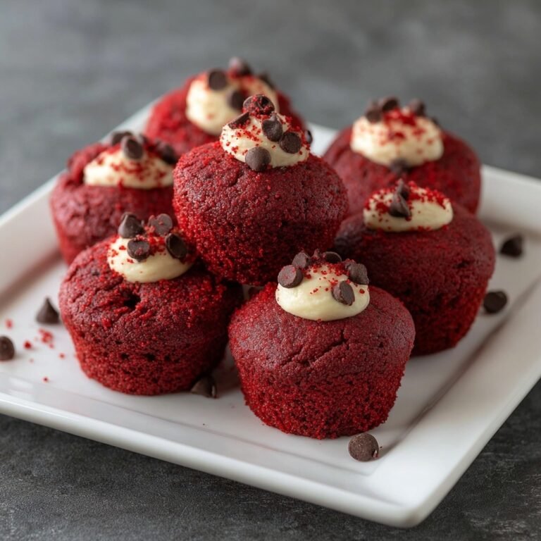 How to Make Sweet Red Velvet Brownie Bites That Delight Every Time