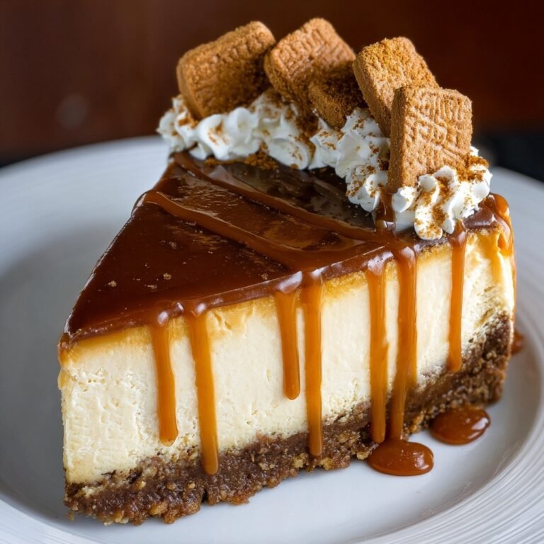 Simple Biscoff Caramel Cheesecake Recipe for Rich, Creamy Indulgence