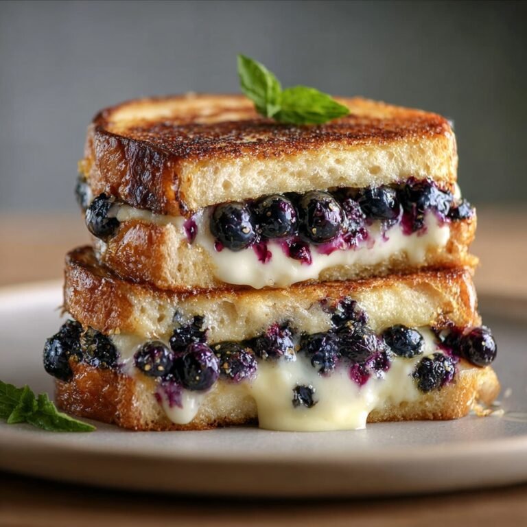 How to Make Gourmet Blueberry Grilled Cheese for a Flavor-Boosted Twist on a Classic