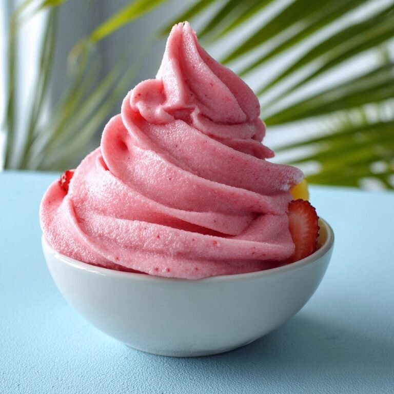 How to Make Frozen Strawberry Dole Whip Delight at Home