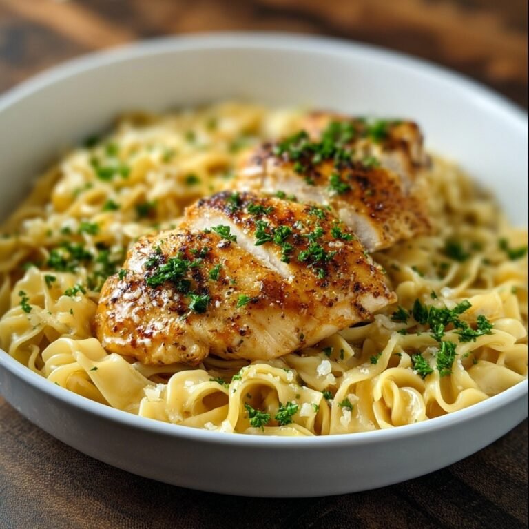 Easy One Pan Chicken with Buttered Noodles for Cozy Weeknight Dinners