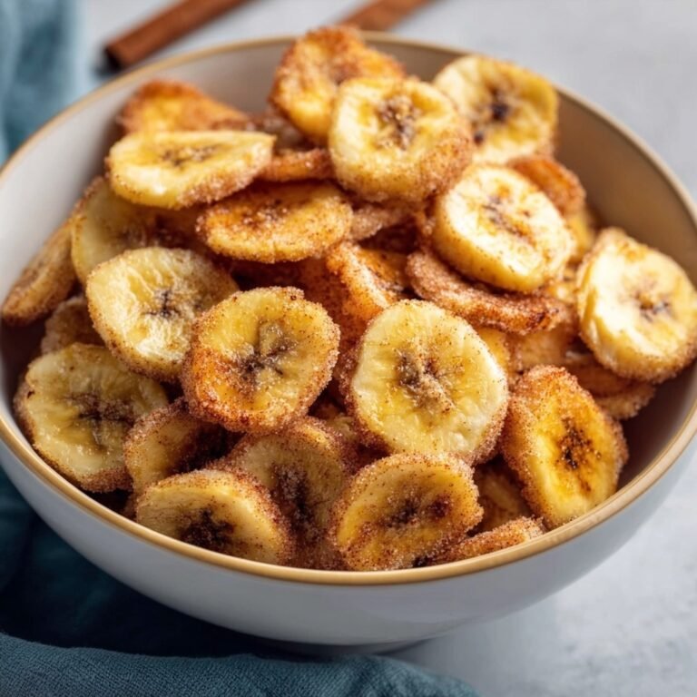 Quick & Easy Cinnamon-Sugar Air Fryer Banana Chips Recipe for Crispy Snacks