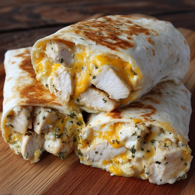 How to Make Ooey-Gooey Cheesy Garlic Chicken Wraps for Simple, Flavor-Packed Meals