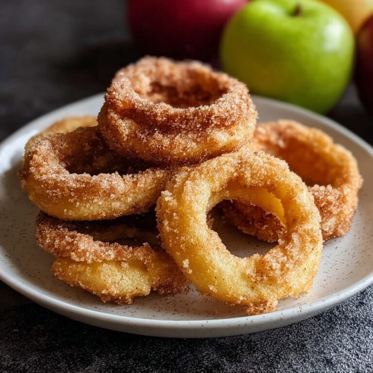 How to Make Crispy Air Fryer Cinnamon Apple Rings for a Perfect Fall Snack