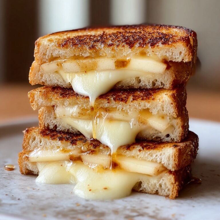 Smoked Gouda Apple Grilled Cheese: A Sweet and Savory Sandwich Recipe