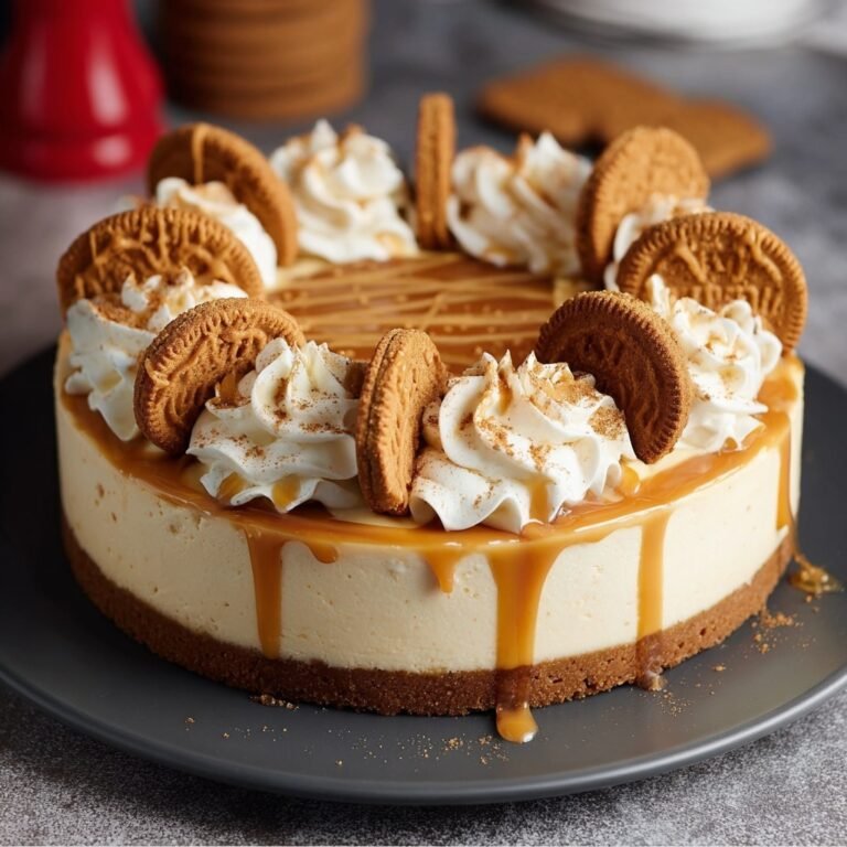 Creamy Biscoff Cheesecake Recipe for a Decadent Homemade Dessert