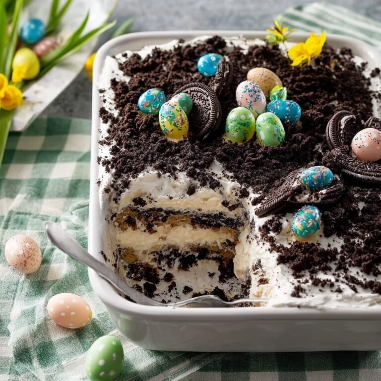 Easter Dirt Cake Casserole