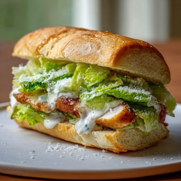 Chicken Caesar Sandwich Recipe
