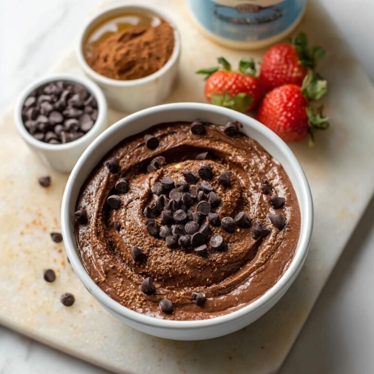 Creamy Protein Brownie Batter Greek Yogurt Bowl