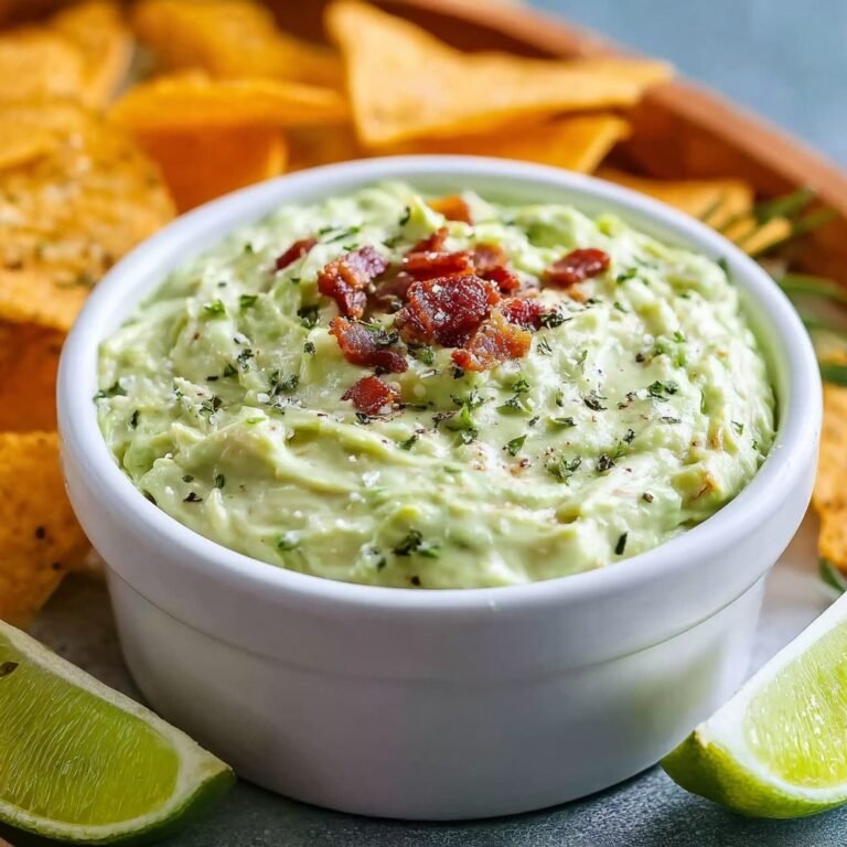Creamy Avocado Bacon Cream Cheese Dip Recipe for Crowd-Pleasing Snacks