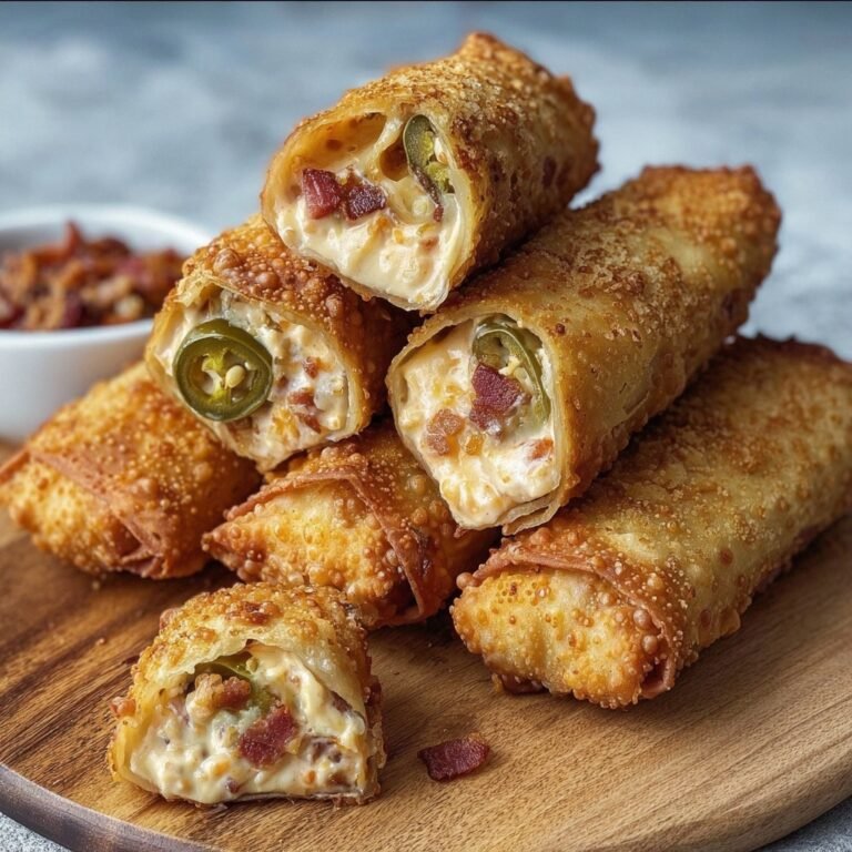 How to Make Crispy & Creamy Jalapeno Popper Egg Rolls That Impress Every Time