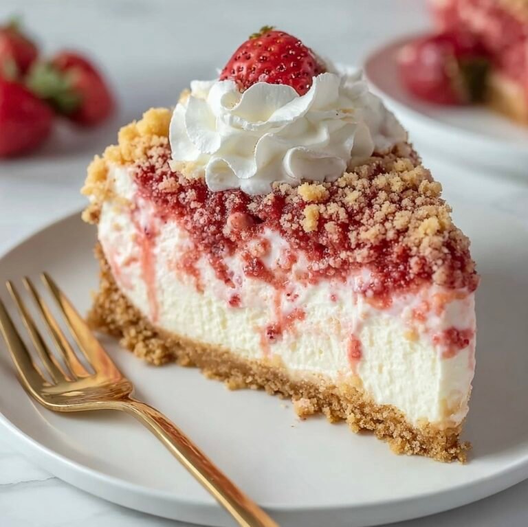 The Best Easy Strawberry Crunch Cheesecake Recipe for Quick Homemade Delight