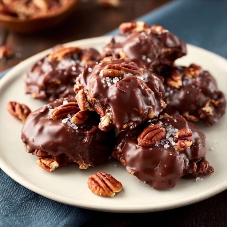 How to Make Chocolate Pecan Turtle Clusters That Melt in Your Mouth