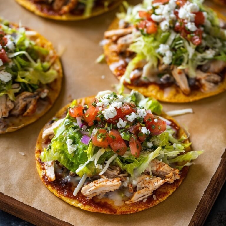 How to Make Grilled Spicy Mexican Chicken Tostadas for Flavorful Weeknight Dinners