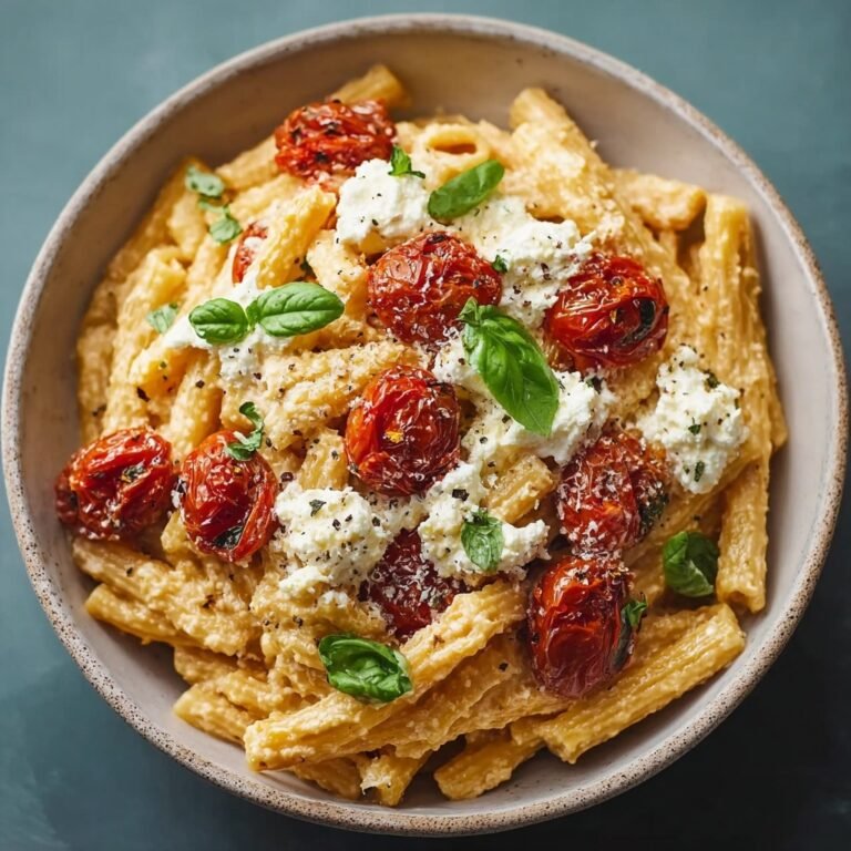 Roasted Tomato and Garlic Ricotta Pasta: A Simple Recipe for Flavor-Packed Comfort