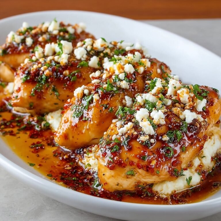 Hot Honey Feta Chicken Recipe for Sweet and Savory Weeknight Dinners