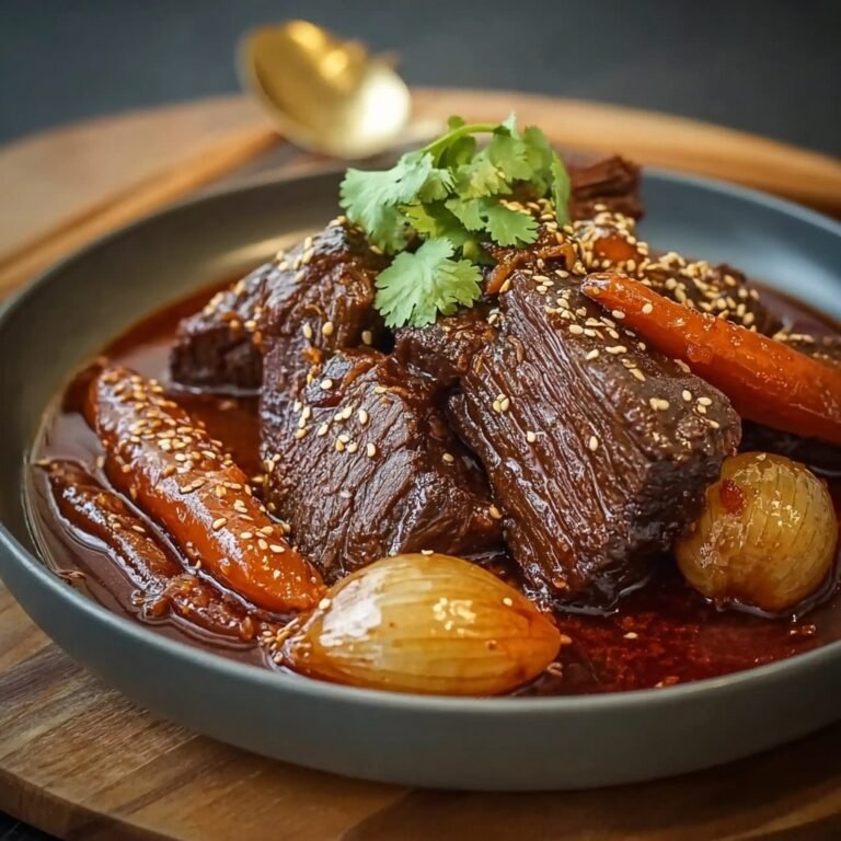 Korean Style Pot Roast Recipe for Tender, Flavor-Packed Slow Cooker Meals