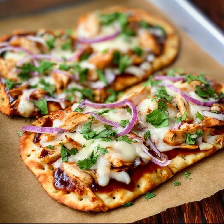 How to Make Savory BBQ Chicken Flatbread for Easy Weeknight Dinners