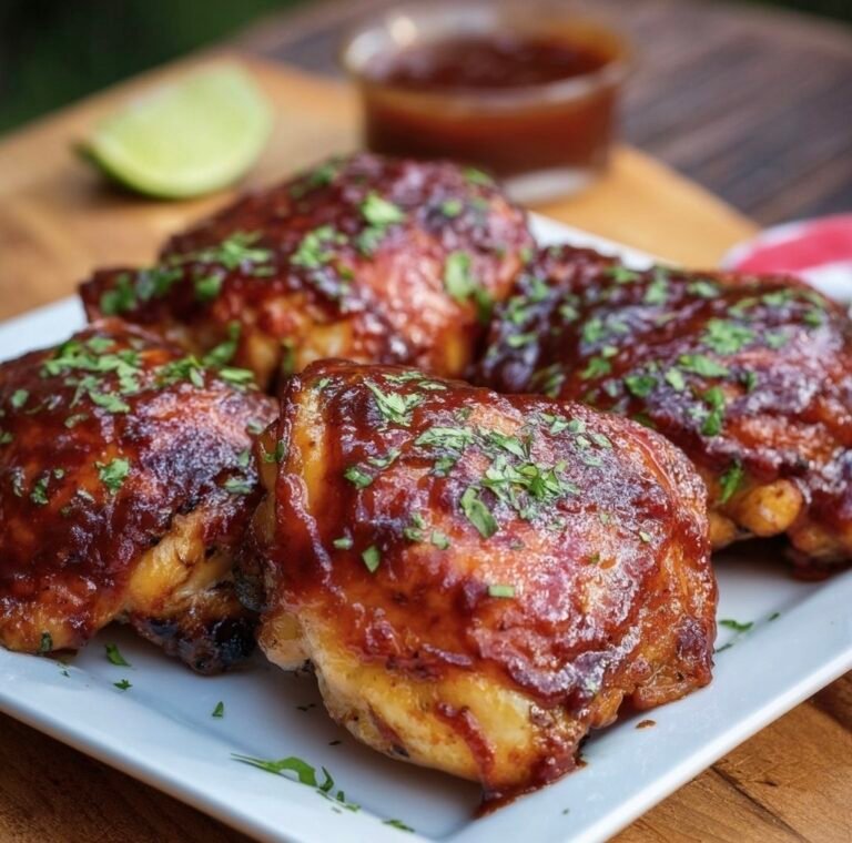 Flavor-Packed Low Carb BBQ Chicken Thighs for Easy Crockpot Dinners