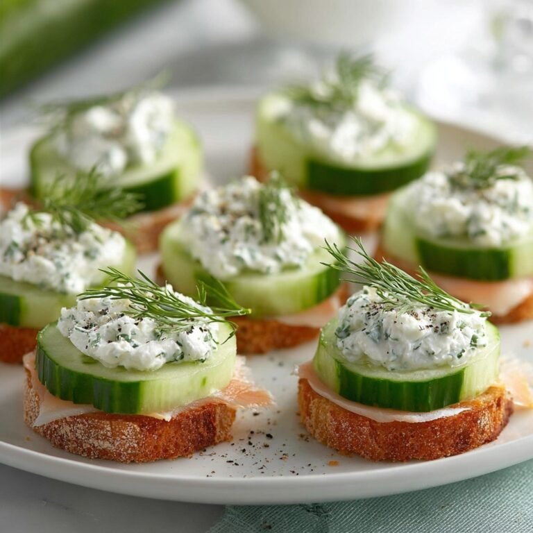How to Make Crisp Cucumber Sandwich Bites for a Fresh, Easy Snack