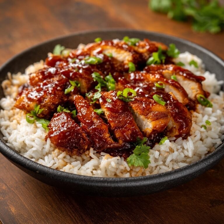 Easy Honey BBQ Chicken Rice Recipe for Flavorful Crockpot Meals