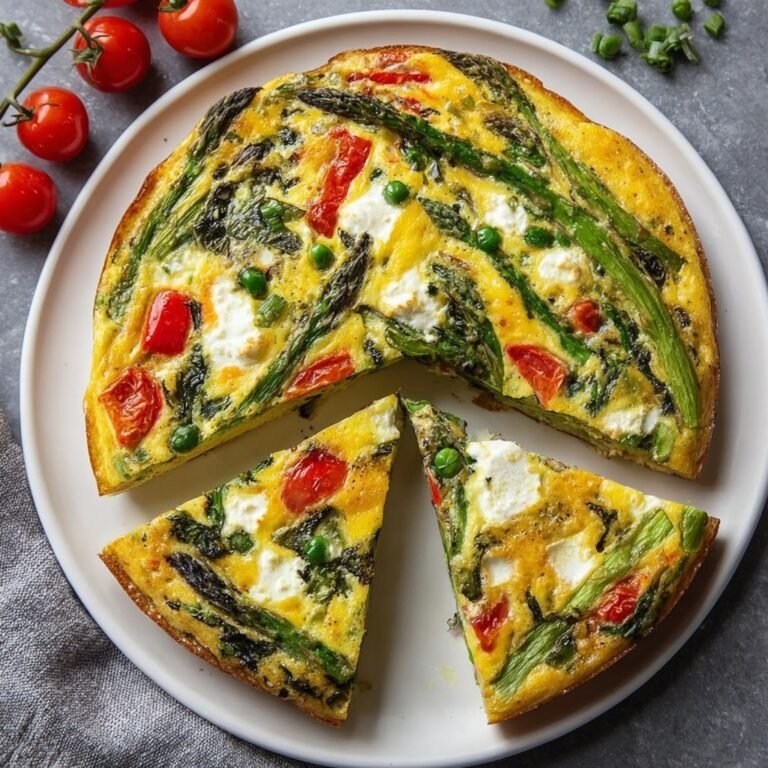 Easy Spring Vegetable Frittata Recipe for Bright, Healthy Mornings