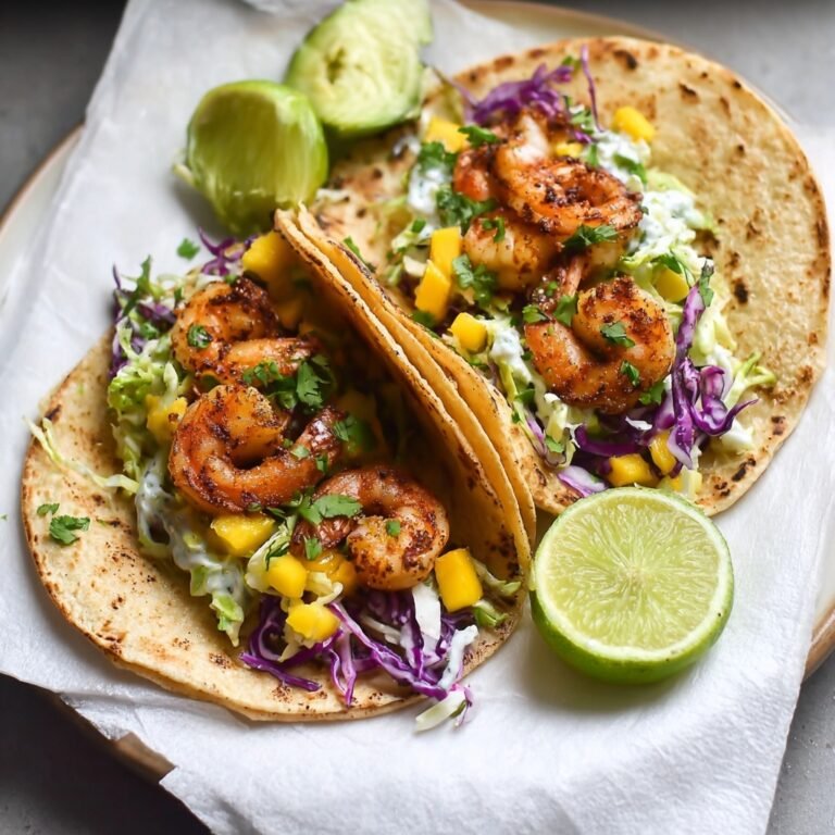 Shrimp Tacos with Mango Slaw: Fresh, Flavor-Packed, and Easy to Make