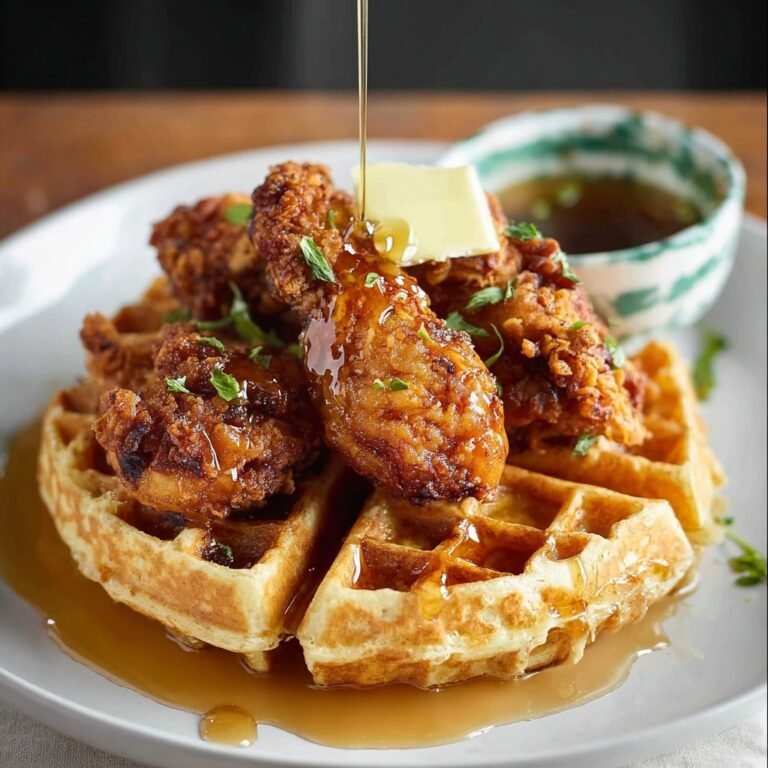 Southern Fried Chicken & Waffles Recipe for Crispy, Flavor-Packed Home Cooking