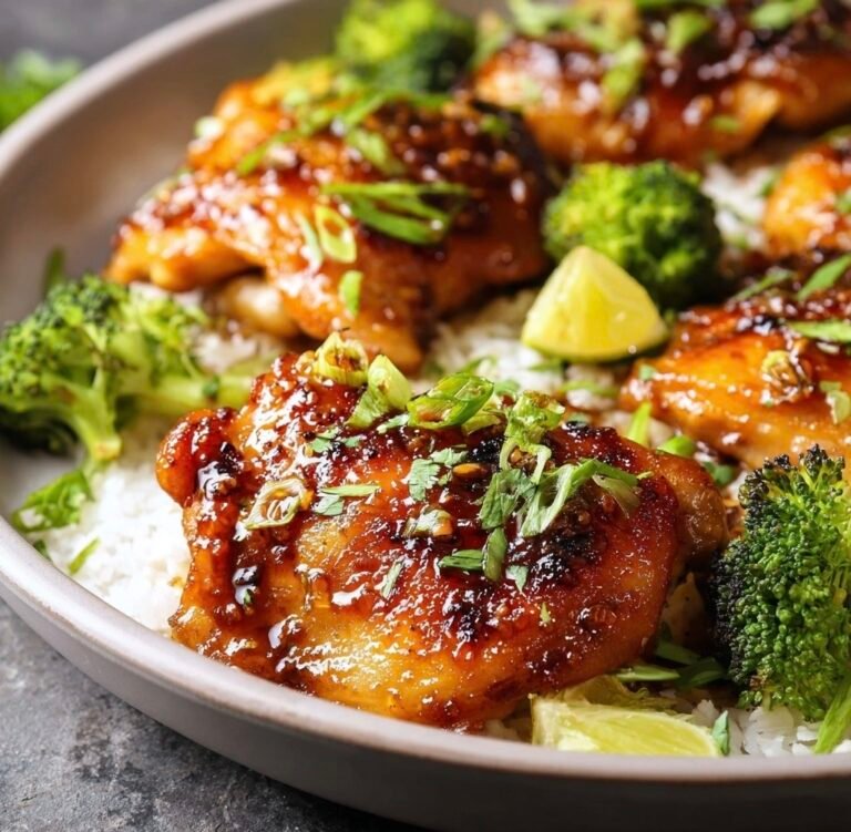 Easy Sheet Pan Honey Garlic Chicken Thighs Recipe for Flavorful Weeknight Dinners