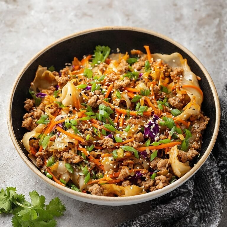 How to Make Easy and Flavorful Egg Roll Bowls at Home