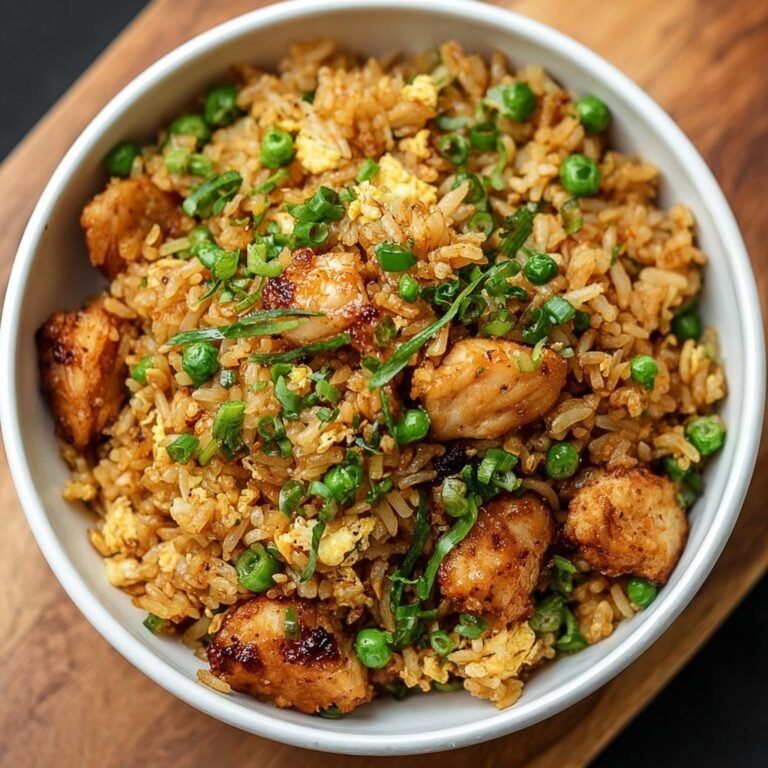 How to Make Crispy Garlic Chicken Fried Rice at Home