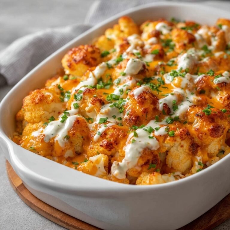 How to Make Buffalo Chicken Cauliflower Casserole for a Flavor-Packed, Low-Carb Meal
