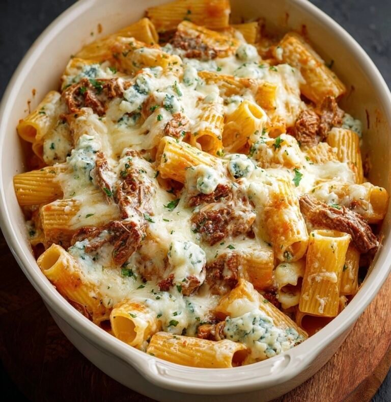 How to Make Steak & Blue Cheese Rigatoni Bake for a Flavor-Packed Dinner