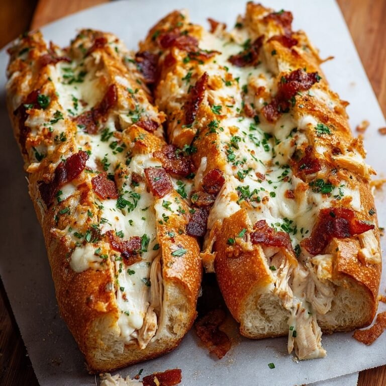 How to Make Irresistible Chicken Bacon Ranch Bread at Home